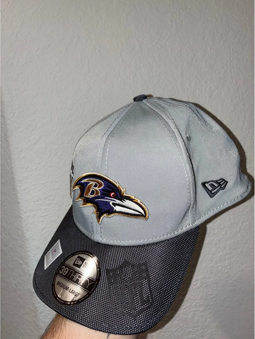 Men's New Era Baltimore Ravens Super Bowl XLVII Champ Trophy Collection Hat Cap